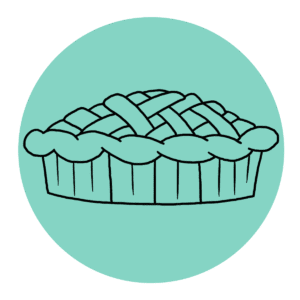 apple pie icon